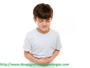 triệu chứng bệnh viêm dạ dày ở trẻ em