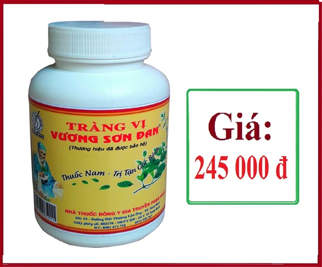 Tràng Vị Vương Sơn Đan- phương thuốc chữa khuẩn HP hiệu quả, an toàn