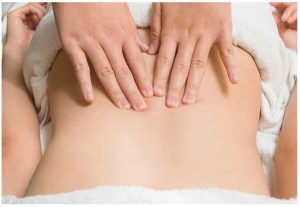 xoa bóp cơ bản vùng lưng mông